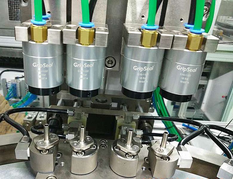 氣動快速接頭用于自動化測試